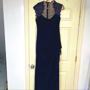 Navy Formal Wedding Guest/Bridesmaids Dress